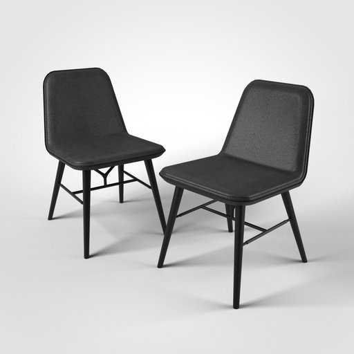 Spine Chair | FREE 3D Regular Chair models | BlenderKit