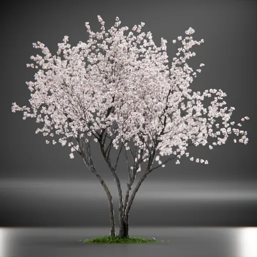Tree Amelanchier Animated