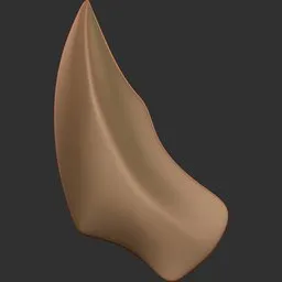 3D sculpting brush creating a decorative wavy pattern, compatible with Blender 3D for model enhancements.