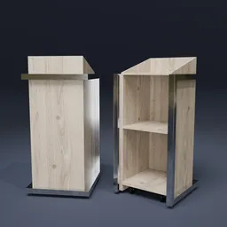 BoxNext lectern podium