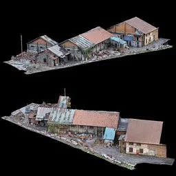 Scan Building Red Broken