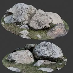 Rocks pile