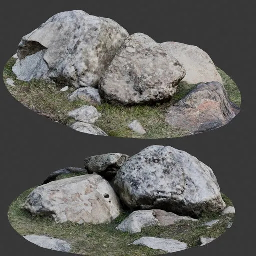 Rocks pile