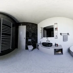 Modern Bathroom Interior HDRI