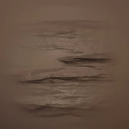 Layered Strata Rock Rugged Brush