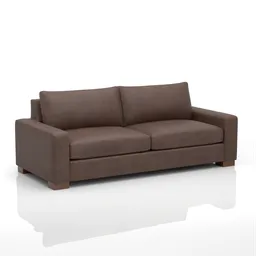 Leather sofa