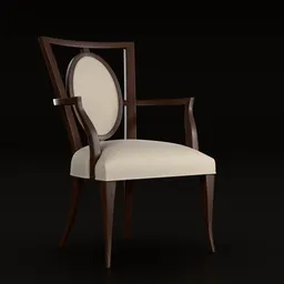Garbo Dining Chair by Christopher Guy