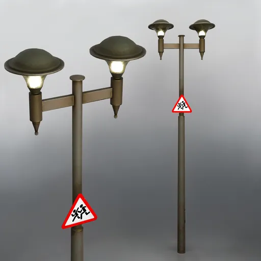 Street lamp post