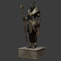 Statue of Anubis