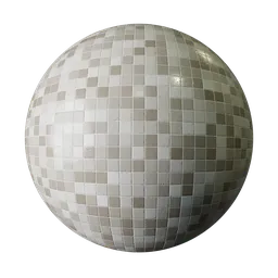 Greige Mosaic Tiles