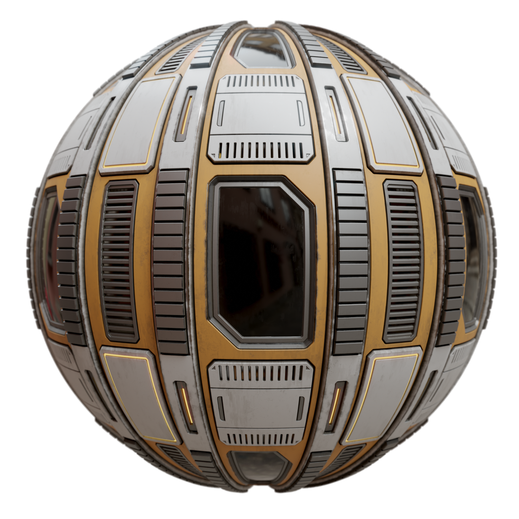 Sci Fi Blender Materials _ 太空飞船4K贴图材质 Space Opera Textures – GWGK