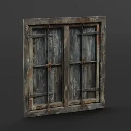 Old window - T -  93