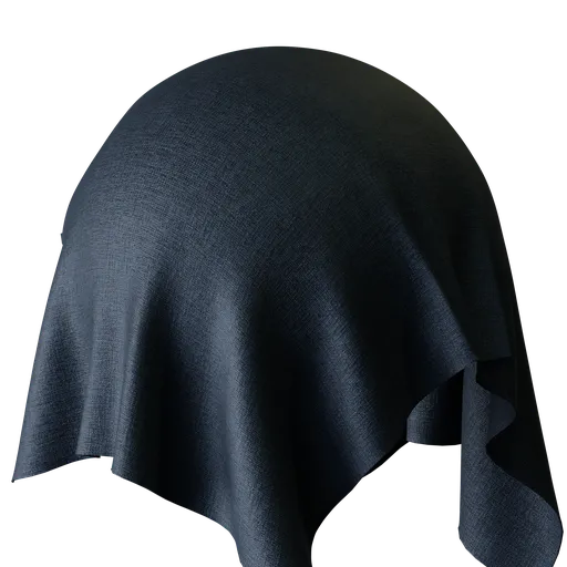 Plain Blue Chenille