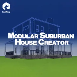 Modular Suburban House Creator