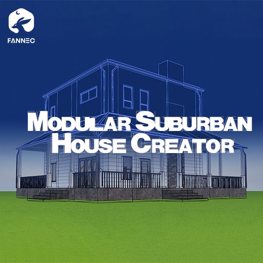 Modular Suburban House Creator