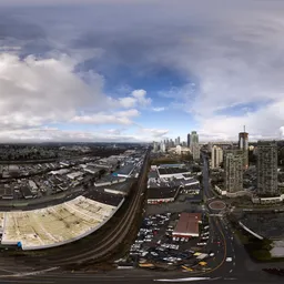 Cloudy City Buildings & Industry