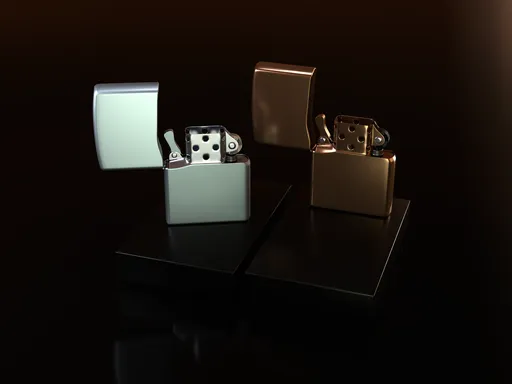Luxury Flip Lighter Scene