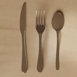 Basic Cutlery Set (Fork, Knife, Spoon)
