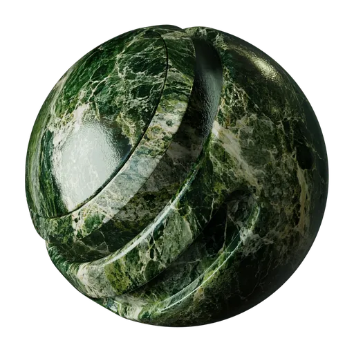 Forest Green Marble