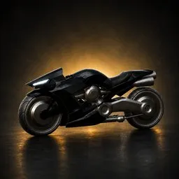 Futuristic Sci-Fi Motorcycle