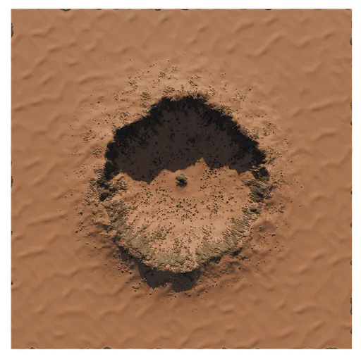 Mars Crater