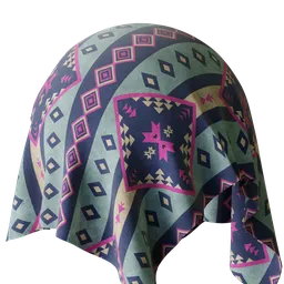 NativeAmerican Pattern MidnightBlue