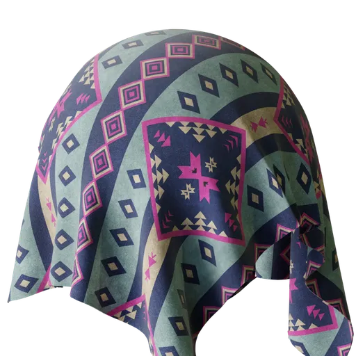 NativeAmerican Pattern MidnightBlue