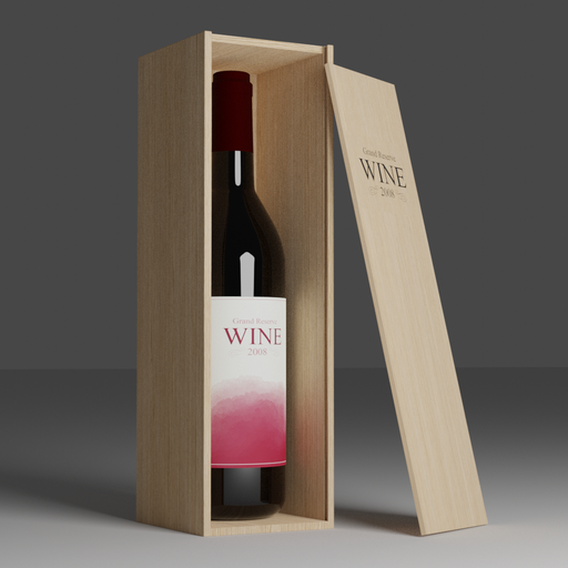 Red Wine Bottle