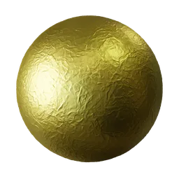 Wrinkled Gold Leaf