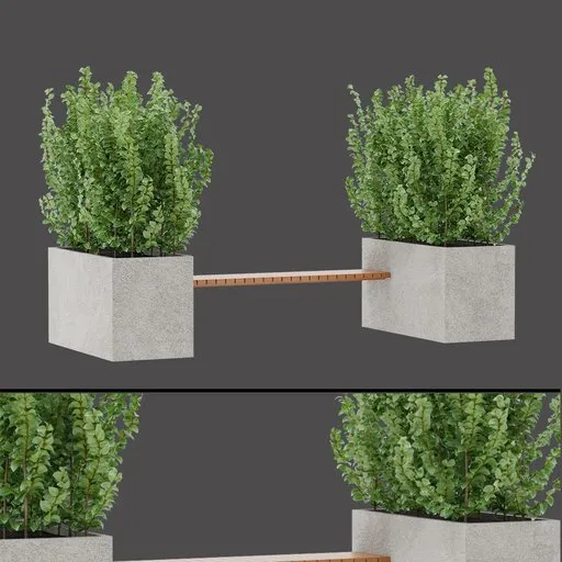 Urban Shrub Planter