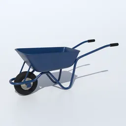 Blue Wheelbarrow