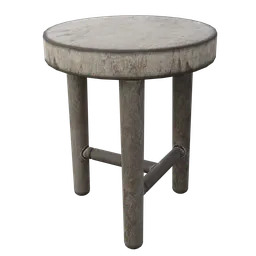 Painted Stool