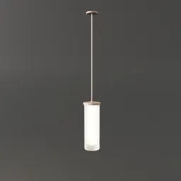 "Modern minimalistic ceiling lamp with clean lines, ideal for bedroom and living room use. Created in Blender 3D by Marià Fortuny, Jeff A. Menges and Chris Spollen. Category: Ceiling Lights."