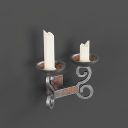 Wall candle holder 02