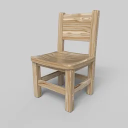 Kid's Wooden Chair