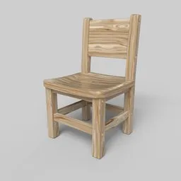 Kid's Wooden Chair
