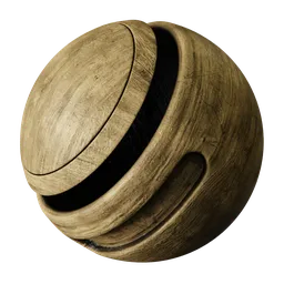 Wood Distress Varnished Light