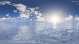 Calm Blue Sky Reflection