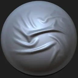 Curved Fan Wrinkle