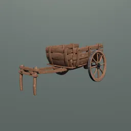 Wooden cart