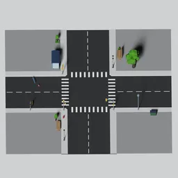 Low Poly Street Pack