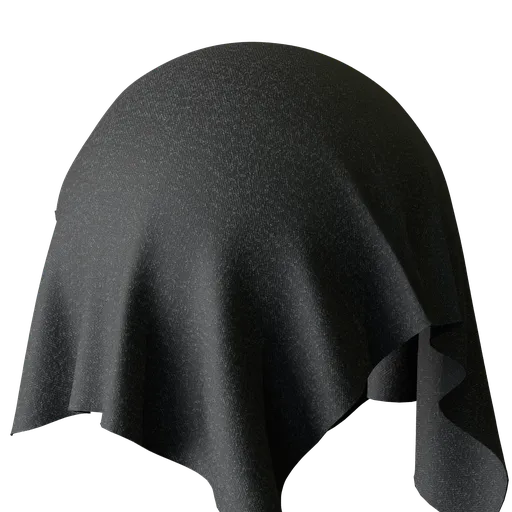 Dark Grey Denim Fabric Texture