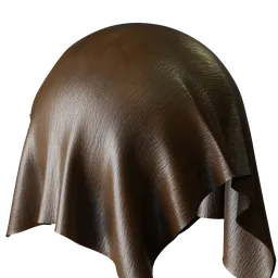 Dark Smooth Aniline Pig Leather