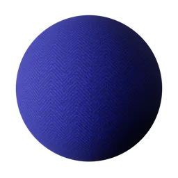Wool Twill Navy Blue