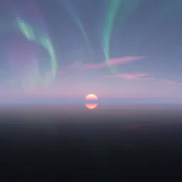 Aurora Sunrise Sky Clouds