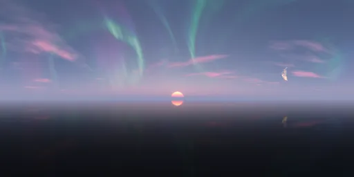 Aurora Sunrise Sky Clouds