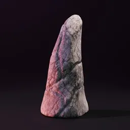 Stylized rock