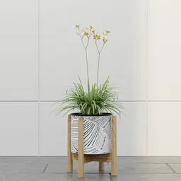 Minimal Bloom Planter Stand