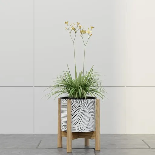 Minimal Bloom Planter Stand