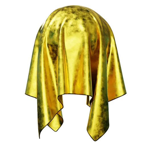 High-quality Procedural Gold Lamé texture for 3D artists, with a luxurious shimmer perfect for fashion and event design in Blender and PBR workflows.